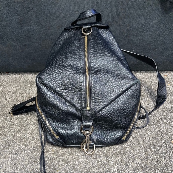 Rebecca Minkoff Handbags - Rebecca Minkoff Black 100% Leather Julian Backpack